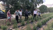 东门林场副场长詹定举一行到相关区直林场开展苗圃整合前期考察工作